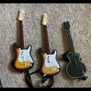 Video game guitars